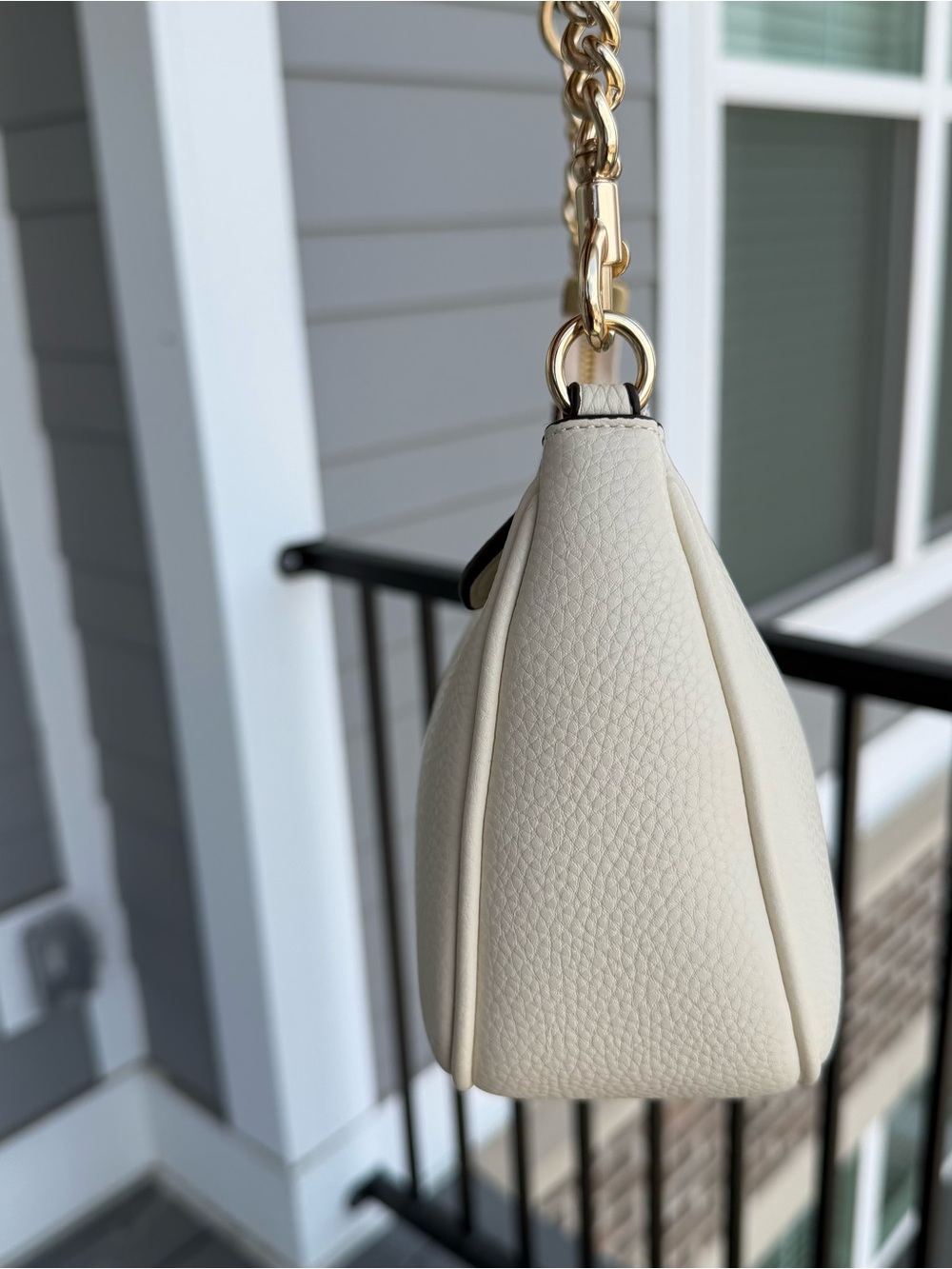 Coach Teri Leather white Shoulder Bag - Picture 4 of 8